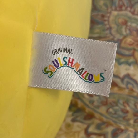 Squishmallow Bat Plush Candy Corn Bat Pillow - Orange, Black, White 16” - Picture 4 of 7